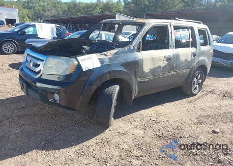 2010 Honda Pilot Ex-L z USA, uszkodzony, nr VIN 5FNYF3H58AB020258